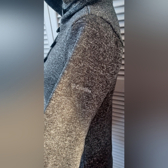 Columbia Small Fitted Pullover Hooded Sweater Darling Days Hoodie Heather Grey - Picture 5 of 11